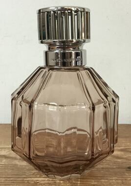 Maison Berger Paris Smoky Rose Pink Grey Glass Chrome Metal Fragrance Lamp 6"